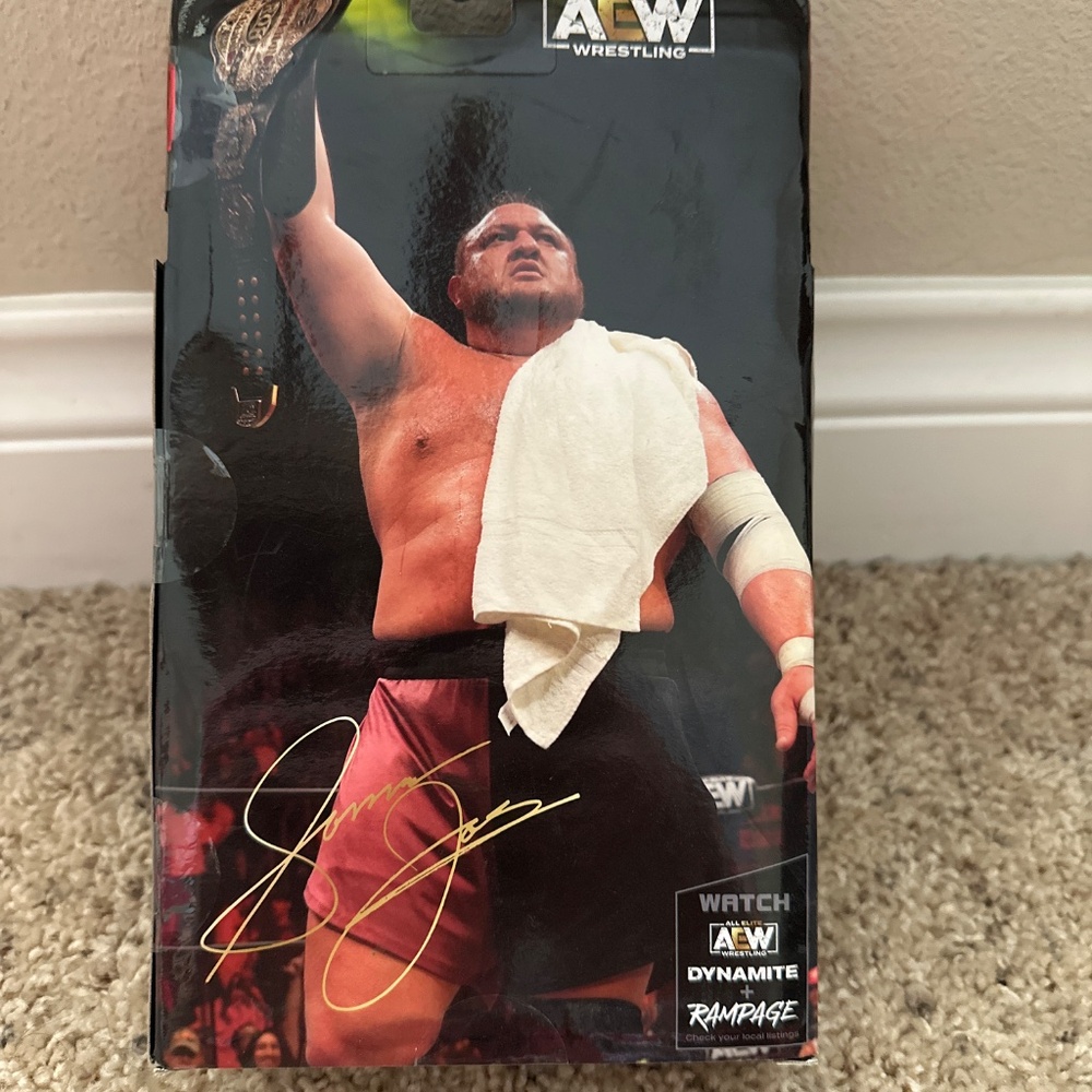 AEW Unrivaled Collection Samoa Joe Action Figure #133 – New in Box - Picture 2 of 2